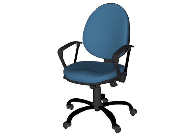 办公椅旋转椅椅子SU模型