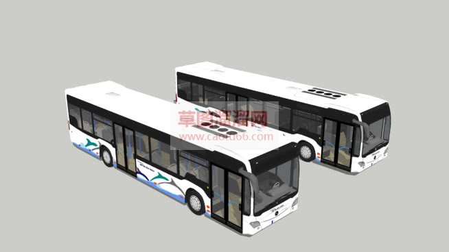 公共汽车+公SU模型分享作者是【ICanIBelieve】