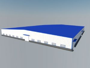 工厂厂房建筑板房SU模型