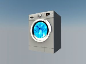洗衣机家电SU模型