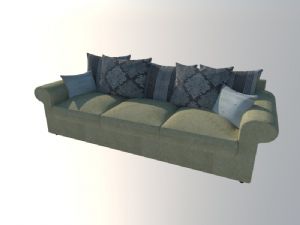 沙发靠枕家具SU模型