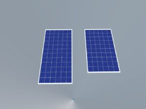 太阳能板SU模型