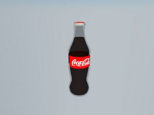 可乐瓶SU模型