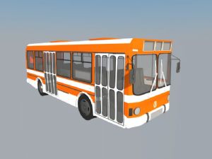 公交车-巴士-公共汽车SU模型