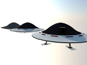 UFO飞碟SU模型