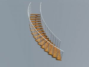 扶手梯楼梯SU模型