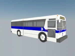 公交巴士汽车SU模型