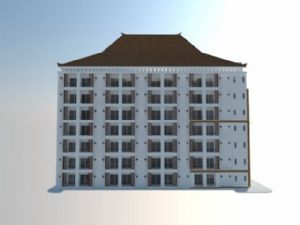 公寓建筑SU模型