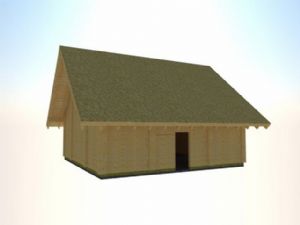 小木屋木房子SU模型