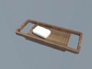 搓衣板肥皂SU模型