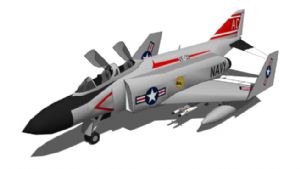双座F-4JSU模型