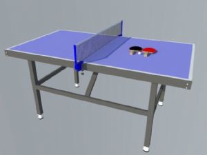 免费乒乓球桌SU模型