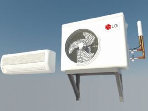 LG空调内机SU模型