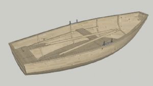 木船小舟SkSU模型