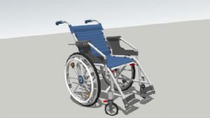 轮椅的SU模型
