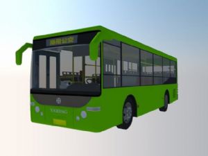 su公交车巴士公共汽车的画法模型下载