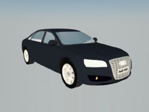 奥迪A8L汽车su模型免费下载网站