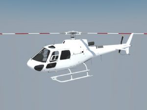 直升机飞机SU模型