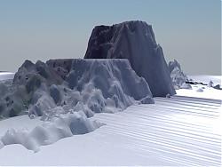 冰山冰川SU模型