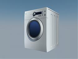 滚筒洗衣机SU模型