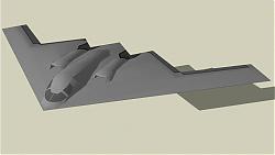 b2隐形轰炸机SU模型
