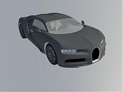 布加迪超级跑车SU模型