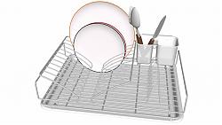 厨房道具晾碗架SU模型