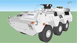 维和部队装甲车SU模型