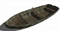 小舟小船SU模型