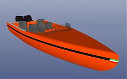 摩托艇快艇游艇su免费模型库素材
