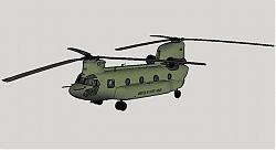 鱼鹰运输机直升机SU模型
