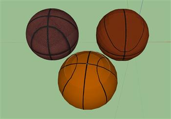 篮球球体育SU模型