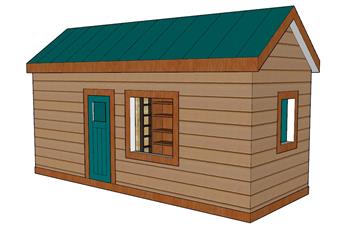 如何画小木屋？附su模型(ID30801)