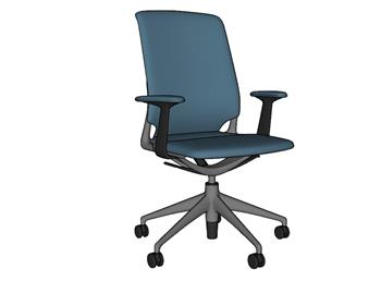 su如何画旋转椅办公椅？附模型(ID30806)