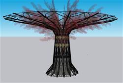 铁艺树池雕塑su免费模型(ID37377)