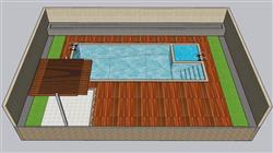 游泳池草图模型(ID39772)