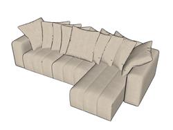 su短L形沙发模型(ID90992)