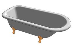 现代浴缸su模型(ID91414)