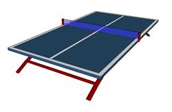 su乒乓球桌健身设施模型(ID91606)