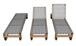 躺椅太阳椅su免费素材网站(ID93683)