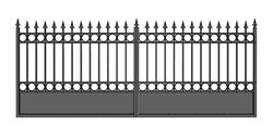 PB3构建铁艺围墙栏杆su模型免费下载网站(ID93707)