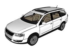 帕萨特老款汽车sketchupfree网站模型入口(ID94549)