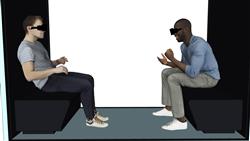 VR眼镜人物免费su模型网站