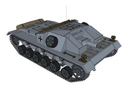 二战坦克SketchUp吧(ID95621)