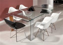 玻璃餐桌椅skp模型(ID95854)