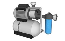水压泵水泵SU模型