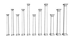 罗马柱石柱柱子SU模型