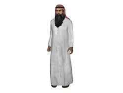 阿拉伯人物SU模型