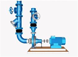 抽气泵水泵SU模型