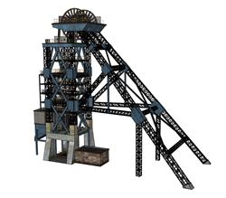 矿产矿业机械SU模型